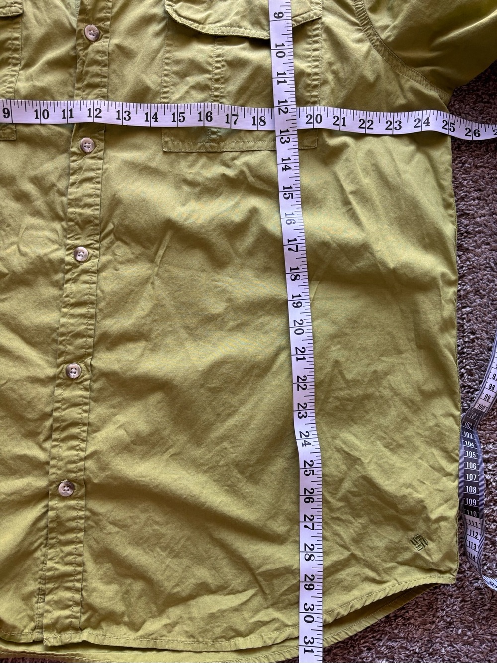 Columbia Omniwick Sun Shirt Men’s XXL Short Sleeve Vented Button Up Light Weight - Picture 6 of 6